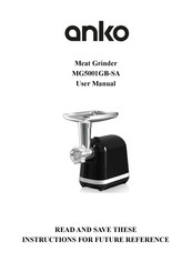 anko MG5001GB-SA User Manual