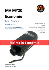 MV Heating MV MY20 Economie Instruction Manual