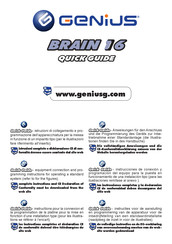 Genius BRAIN 16 Quick Manual