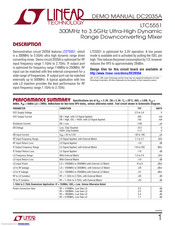 Linear Technology LTC5551 Manual