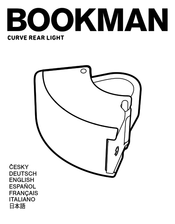 Bookman CURVE REAR LIGHT Manual