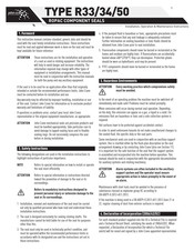 John Crane R50 Manual