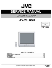 JVC AV-29L6SU, AV-29L6BU Service Manual