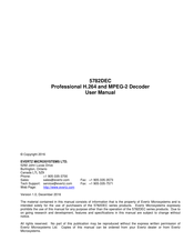 Evertz 5782DEC User Manual