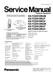 Panasonic KX-TCD512RUT Service Manual