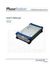 Jackson Labs PHASE STATION 53100A User Manual
