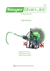 sieger Drain-Jet WR User Manual