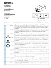 Siemens LI-CUSI Series Installation Instructions Manual
