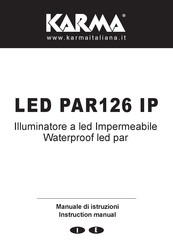 Karma LED PAR126 IP Instruction Manual