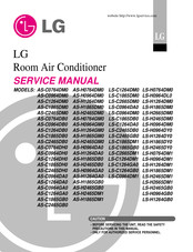 LG AS-C2465DB0AS-C0764DH0 Service Manual