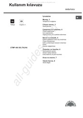 Hotpoint Ariston ETM 460 (TK)/HA Operating Instructions Manual