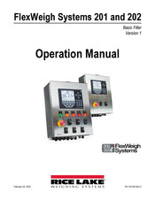 Rice Lake 920i FlexWeigh Systems 201 Operation Manual