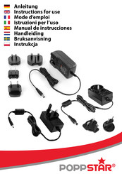 Poppstar 1010368 Instructions For Use Manual
