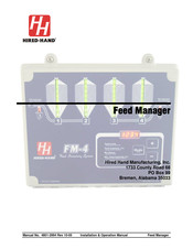 HIRED-HAND 6607-8036 Installation & Operation Manual