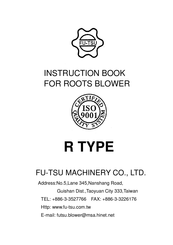 FU-TSU R Instruction Book