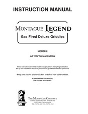 MONTAGUE DG Series Instruction Manual