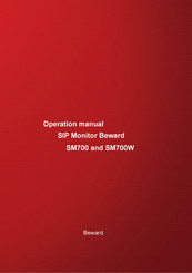 Beward SM700 Operation Manual