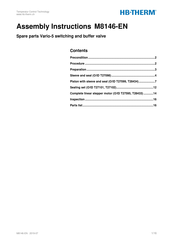 HB-THERM M8146-EN Assembly Instructions Manual