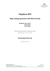 Protec 7021-8-9571 Instructions For Use Manual