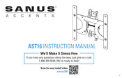sanus accents AST16 Instruction Manual