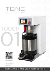 Tone TOUCH 01 Installation And User Instructions Manual