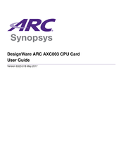 Synopsys DesignWare ARC AXC003 User Manual