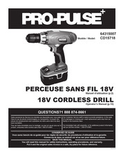 PRO-PULSE 64315007 Operator's Manual