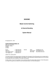 evertz 3025EMC System Manual