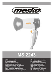 Mesko MS 2243 User Manual