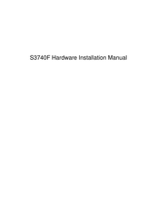 Techroutes S3740F Hardware Installation Manual