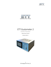 ETT Gustometer 2 Quick Start Manual