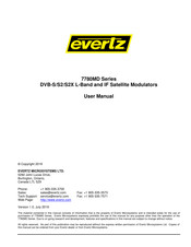 evertz 7780MD Series User Manual