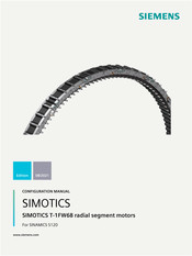 Siemens SIMOTICS T-1FW68 Configuration Manual