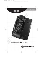 Daewoo DECT 1900 Manual