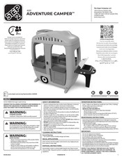 Step2 ADVENTURE CAMPER 4205 Assembly Instructions Manual