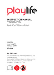 Playlife UT-2206 Instruction Manual