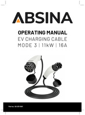 ABSINA 52-231-1001 Operating Manual