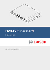 Bosch 7 620 320 035 Operating Instructions Manual