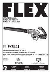 Flex FX5441 Operator's Manual