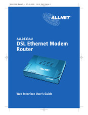 Allnet ALL0333AU User Manual