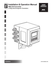 Idex LIQUID CONTROLS HML210 Installation & Operation Manual