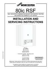 Worcester 47 311 43 Installation And Service Instructions Manual