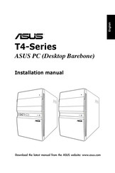 Asus T4 Series Instruction Manual