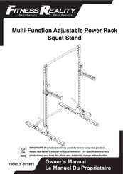 Fitness Reality 2809D.2 Owner's Manual