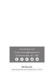 Elm Plus EPL1021 User Instruction