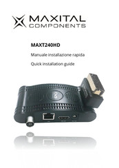 Maxital MAXT240HD User Manual