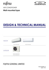 Fujitsu ASUH18LMAS Design & Technical Manual