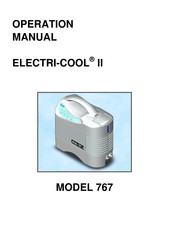Sub-Zero ELECTRI-COOL II Operation Manual