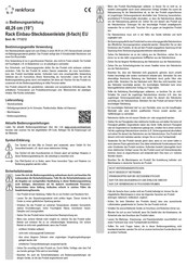Renkforce 1713212 Operating Instructions Manual