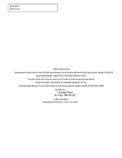 Ecolab CHLOR-25 User Manual